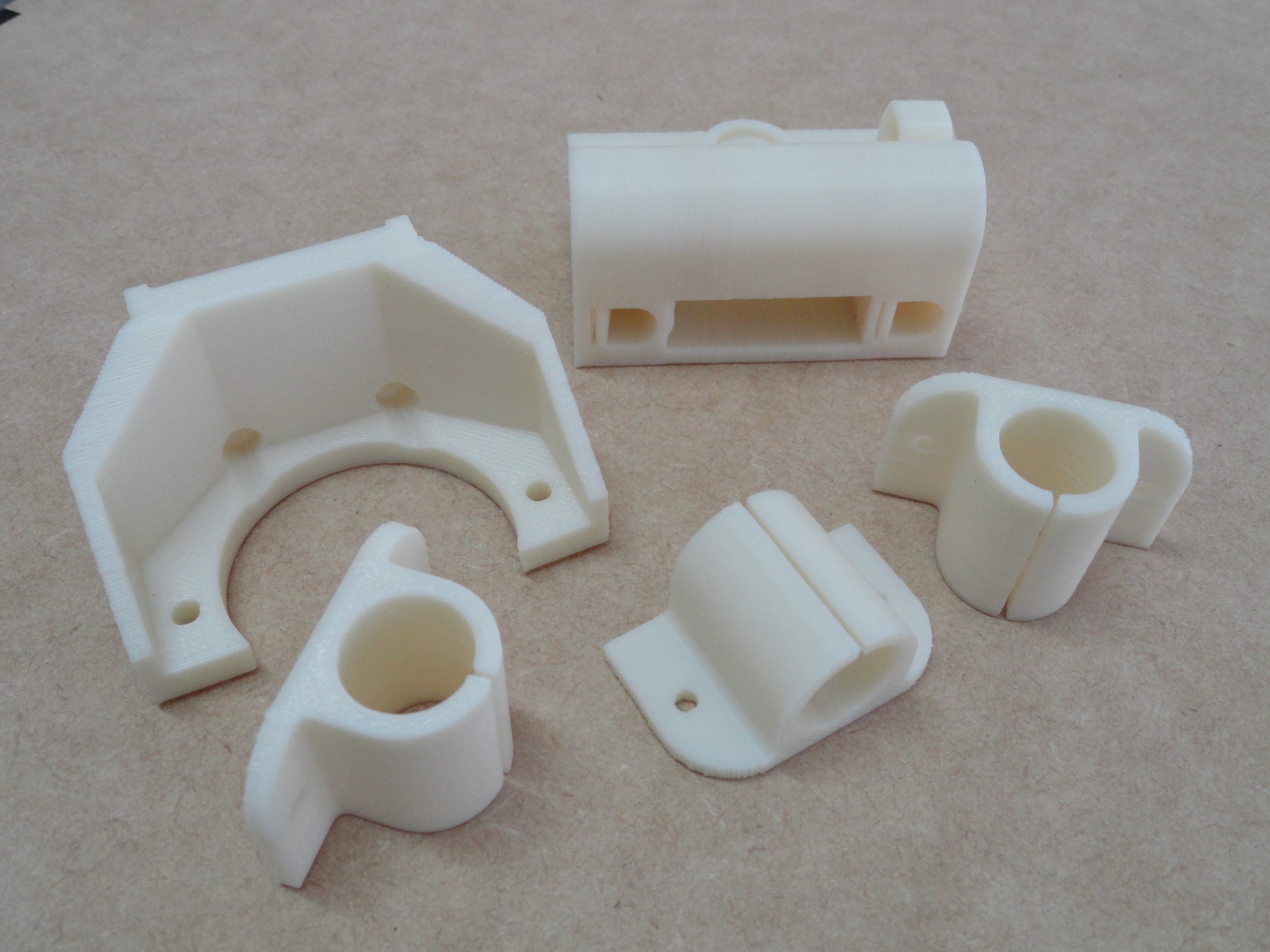Peças industriais impressas em 3D